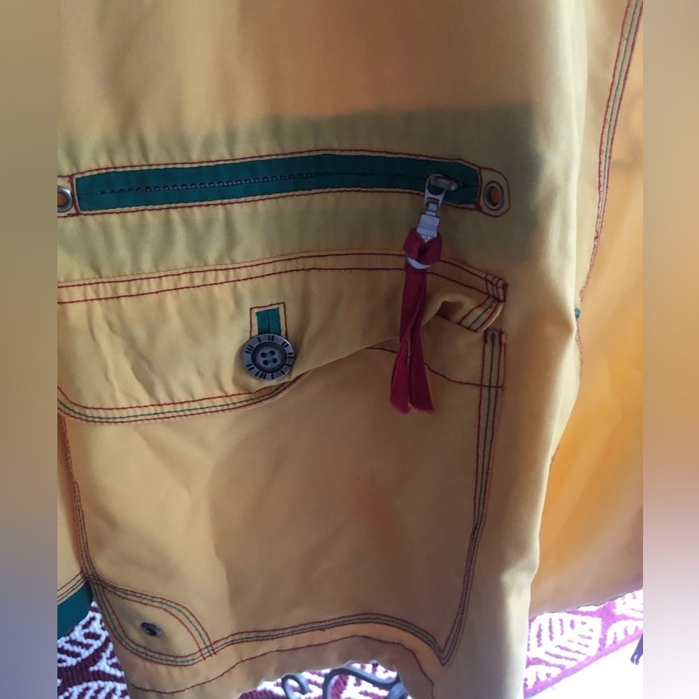 NUAGE Yellow Rain Jacket - Picture 3 of 7